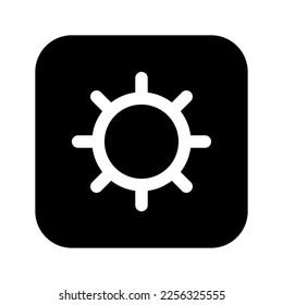 Brightness Icon Vector Symbol Design Illustration