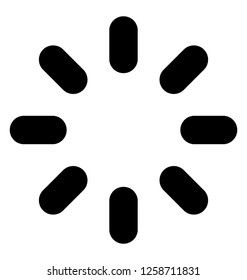 Brightness line icon