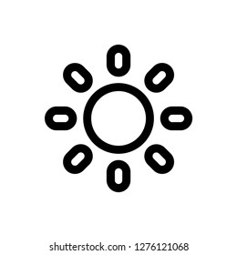 Brightness Line Icon