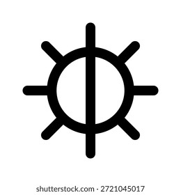 Icono de línea de brillo. El ícono se puede utilizar para Sitios web, App móviles, Plantillas de presentación, ilustración, etc.