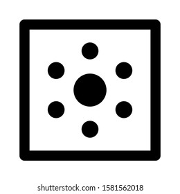 brightness low icon isolated sign symbol vector illustration - high quality black style vector icons
