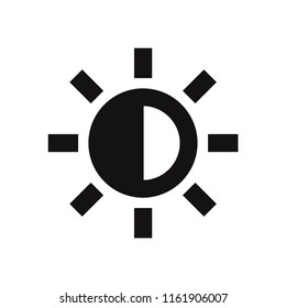 Brightness vector icon