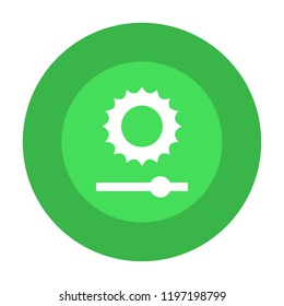 brightness vector icon