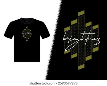 Brightness Vector T Shirt Design