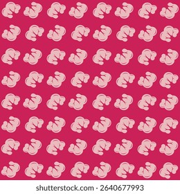 Brigt Red Curvy Suitable for interior and background