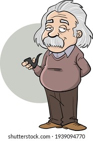 Briliant mind and scientist Albert Einstein