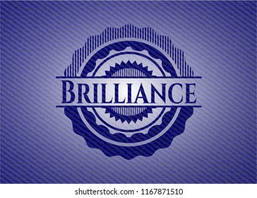 Brilliance denim background