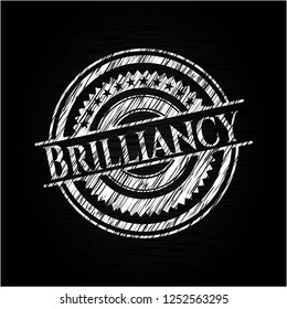 Brilliancy on chalkboard