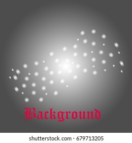 
Brilliant background with silver sparkles.