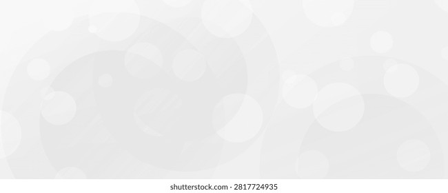 A brilliant blurry white background for a festive mood. Template for greeting card for entertainment.