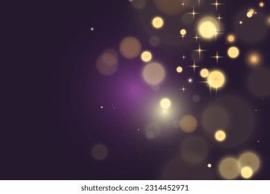 Brilliant dust vector shine. Glittering shiny ornaments for background. Vector illustration.