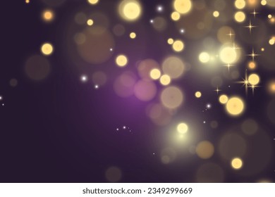 Brilliant dust vector shine. Glittering shiny ornaments for background. Vector illustration.	