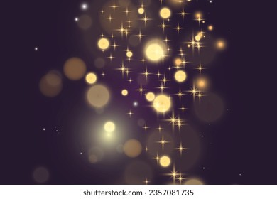 Brillanter Staub, Vektorglanz. Glitzernde glänzende Ornamente für den Hintergrund. Vektorgrafik.	