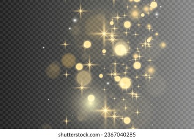 Brilliant dust vector shine. Glittering shiny ornaments for background. Vector illustration.	
