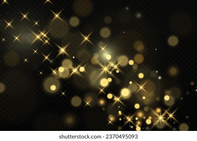 Brilliant dust vector shine. Glittering shiny ornaments for background. Vector illustration.
