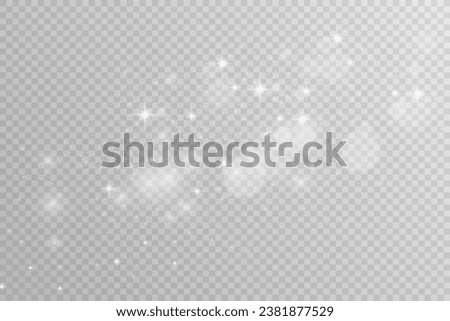 Brilliant dust vector shine. Glittering shiny ornaments for background. Vector illustration.