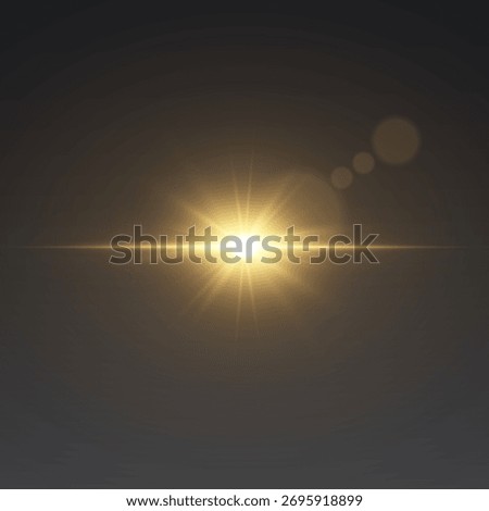 A brilliant flash of light and explosion.