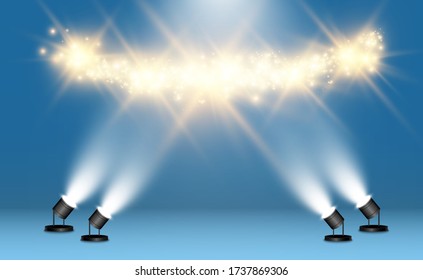 Brillante vectores de polvo de oro brillan. Brillantes adornos brillantes para el fondo. Ilustración vectorial.