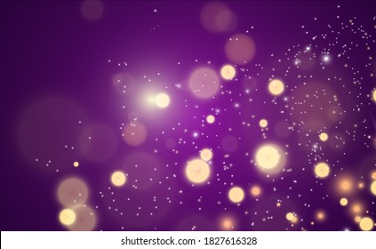Brillante vectores de polvo de oro brillan. Brillantes adornos brillantes para el fondo. Ilustración vectorial.
