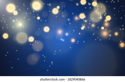Brillante vectores de polvo de oro brillan. Brillantes adornos brillantes para el fondo. Ilustración vectorial.