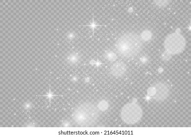 Brilliant gold dust vector shine. Glittering shiny ornaments for background. Vector illustration.
