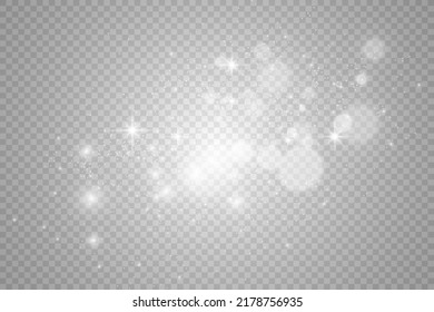 Brillante vectores de polvo de oro brillan. Brillantes adornos brillantes para el fondo. Ilustración vectorial.	