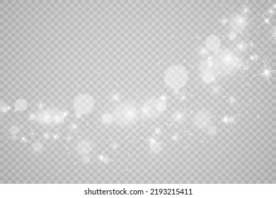 Brilliant gold dust vector shine. Glittering shiny ornaments for background. Vector illustration.