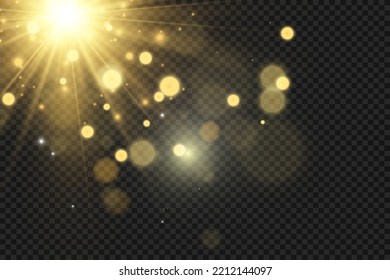 	
Brilliant gold dust vector shine. Glittering shiny ornaments for background. Vector illustration.	
