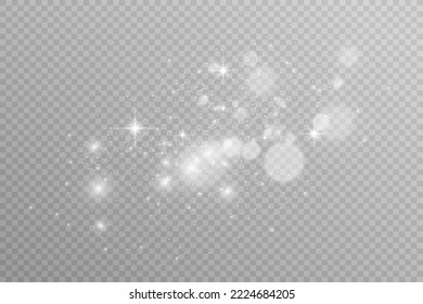 Brillante vectores de polvo de oro brillan. Brillantes adornos brillantes para el fondo. Ilustración vectorial.	
