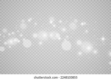 Brilliant gold dust vector shine. Glittering shiny ornaments for background. Vector illustration.	