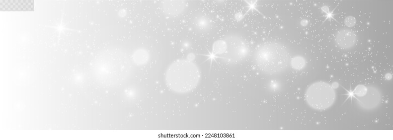 Brilliant gold dust vector shine. Glittering shiny ornaments for background. Vector illustration.	