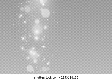Brillante vectores de polvo de oro brillan. Brillantes adornos brillantes para el fondo. Ilustración vectorial.