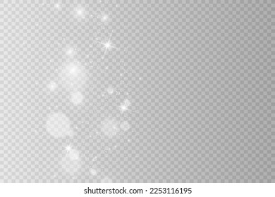 Brilliant gold dust vector shine. Glittering shiny ornaments for background. Vector illustration.