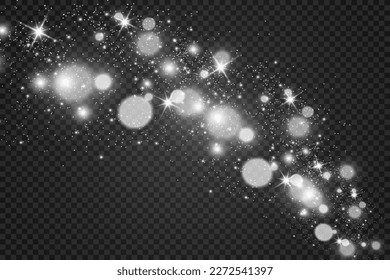 	
Brilliant gold dust vector shine. Glittering shiny ornaments for background. Vector illustration.	