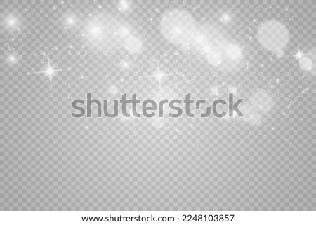 Brilliant gold dust vector shine. Glittering shiny ornaments for background. Vector illustration.	