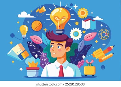 Brilliant Mind Unleashes Creative Ideas and Innovative Solutions Through Continuous Learning and Skill Development