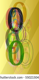 brilliant Number 0 vector background above notice, bar with class technology