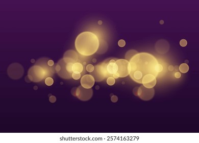 A brilliant sheen of gold dust and light. Sparkling shiny bokeh.