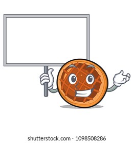 Bring board baket pie character cartoon
