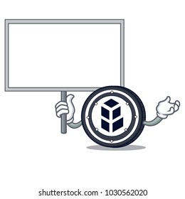 Bring board bancor coin character cartoon