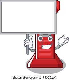 Bring board boxing game machine isolated the mascot