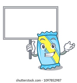Bring board candy character cartoon style
