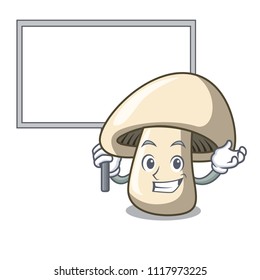 Bring board champignon mushroom character cartoon