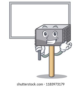 Bring board character of metallic meat tenderizer hammer