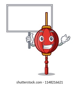 Bring board chinese lantern character cartoon