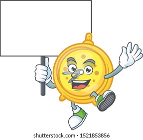 Bring board design alarm clock in cartoon character