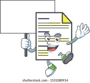 Bring board the document for a contract business.