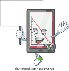 Bring board down chart vertical tablet character style.