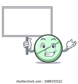 Bring board drug tablet character cartoon