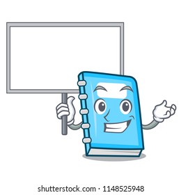 Bring board education character cartoon style
